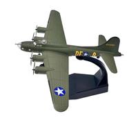 AQMUZE 1/144 Scale B-17 FOR Flying Fortress Heavy Bomber Metal Military Airplane Plane Toy Model Miniatures Set