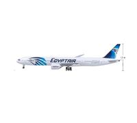 AQMUZE 1 160 Scale Resin Die-cast For El Al Boeing 777 Aircraft Model Static Display Model 47 Cm Miniatures Set(No light)