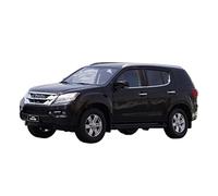 AQMUZE 1 18 For Isuzu MU-X Black SUV Alloy Die Casting Model Car Decoration Collection Display Gift