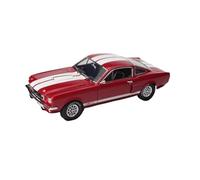 AQMUZE 1/18 Scale SHELBY GT350 Alloy Car Model Completed Collector's Item Static Ornament(Red)