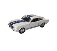AQMUZE 1/18 Scale SHELBY GT350 Alloy Car Model Completed Collector's Item Static Ornament(White)