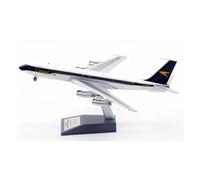 AQMUZE 1 200 For BOAC Boeing B707-400 Simulation Aviation Aircraft Metal Ornaments Gift With Coin&Stand Miniatures Set