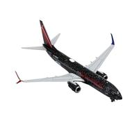 AQMUZE 1 200 For United AIRLINES StarAlliance Boeing B737-800 Diecast Aircraft Metal Airplane Aviation Party Favors Miniatures Set