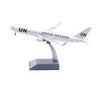 AQMUZE 1 200 For UNITED NATIONS Boeing B767-300ER Diecast Aircraft Model Toy Ornaments Desktop Miniature Artworks Miniatures Set