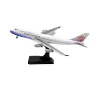AQMUZE 1 400 For China Airlines Boeing B747-400 Diecast Aircraft Model Men’s Collection Simulated Airplane Miniatures Set