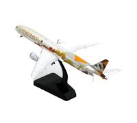 AQMUZE 1 400 For Etihad Dreamliner Boeing B787-10 Diecast Aircraft Model Plane Alloy Metal Airplane Models Miniatures Set