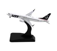 AQMUZE 1 400 For LOT Polish Airlines StarAlliance Boeing B737MAX Simulated Aircraft Model Metal Airplane Ornaments Miniatures Set