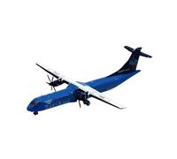 AQMUZE 1 400 For Tudo AZUL Airlines ATR72-500 Aircraft Model Die-casting Toy Airplanes For Fans Collect Souvenirs Miniatures Set