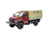 AQMUZE 1 43 For GAZ C42A21 ГАЗ H234 Russian Truck Red Die-cast Model Car Collection Gifts And Crafts