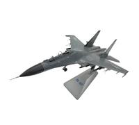 AQMUZE 1 72 Scale For Die Cast Alloy Russian Fighter Sukhoi Su-35 Military Aircraft Air Force SU 35 Aircraft Static Model Miniatures Set(Gray SU-35)