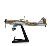 AQMUZE 1: 72 Scale Soviet Il-2M3 Fighter Ivan Pavlov Plastic Simulation Model Collection Men's Gift Miniatures Toy's Set