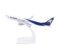 AQMUZE 16 Cm For Copa Airlines Boeing B737-800 Alloy Aircraft Model 1 400 Die Cast Metal Aircraft Model Display Toy Miniatures Set(Chile LAN B737)