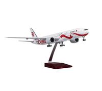 AQMUZE 47 Cm Die-cast Model For Air China Boeing B777 Resin Aircraft With Light Collection Display Miniatures Set(No light)