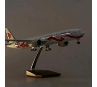 AQMUZE 47 Cm Die-cast Model For Air China Boeing B777 Resin Aircraft With Light Collection Display Miniatures Set(With light)