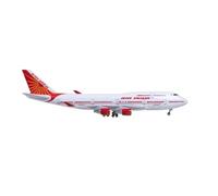 AQMUZE 47CM For Boeing 747 Plane Model India Airplanes W Light And Wheel Landing Gear Die-casting Machine Collected(No lamp)