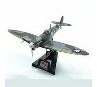 AQMUZE American Spitfire Fighter Aircraft Plastic Model 1 72 Militarized Combat Scale Toy Gift Miniatures Toy's Set