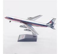 AQMUZE Die Cast 1 200 B707-100 N7509A Aircraft Simulation Alloy Finished Souvenir Hobby Collection Toy Miniatures Set