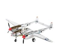 AQMUZE Die-cast 1 72 Scale For Air Force Military JET P38 P-38J Luminous Metal Alloy Model Aircraft Toy Collection Miniatures Set