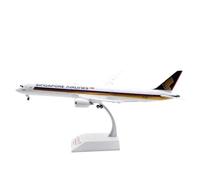 AQMUZE Die Cast Metal 1 200 Scale For B787-10 9V-SCP Singapore Airlines Aircraft Model Alloy Collectible Replica Model Toy Miniatures Set