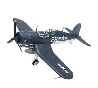 AQMUZE Diecast American F4U-1 Militarized Combat Fighter Aircraft Alloy Model 1 72 Toy Gift Miniatures Set