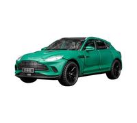 AQMUZE For Aston Martin DBX 1:32 Alloy SUV Roadster Model Metal Pull Back Car Simulation Sound And Light Gift(Green)
