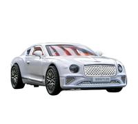 AQMUZE For Bentley Continental GT Luxury Car 1/32 Die-cast Alloy Model Sound And Light Simulation Collection Commemorative(White)
