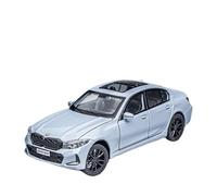 AQMUZE For BMW 320i THE 3 G20 1:32 Miniature Alloy Model Die-cast Sound Light Car Collection Decoration(Grey)
