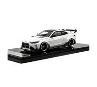 AQMUZE For BMW M4 1:64 Miniature Cast Alloy Simulation Static Car Model Display Collection(White)