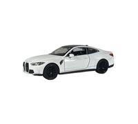 AQMUZE For BMW M4 Coupe 1:32 Alloy Die Casting Model Car Upholstery Collectibles Hobby (White)