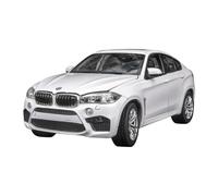 AQMUZE For BMW X6 X6M Coupe 1/24 SUV Alloy Roadster Model Simulation Collectible Gifts(White)