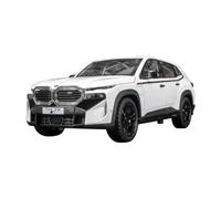 AQMUZE For BMW XM SUV 1:24 Alloy Sports Car Die-Cast Metal Simulation Model Sound & Light Collection Gift(White)