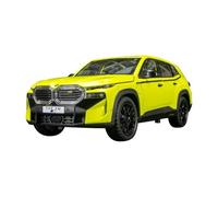 AQMUZE For BMW XM SUV 1:24 Alloy Sports Car Die-Cast Metal Simulation Model Sound & Light Collection Gift(Yellow)