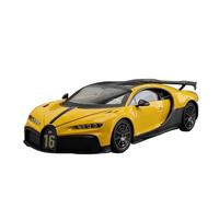AQMUZE For Bugatti 1:18 Supercar Alloy Model Die Casting Metal Casting Sound And Light Car Collection Decoration(Blue)