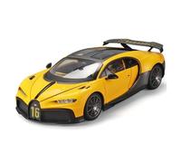 AQMUZE For Bugatti Chiron PUR SPORT 1:18 Die-cast Metal New Energy Car Model Sound And Light Gifts