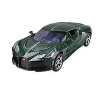 AQMUZE For Bugatti Lavoiturenoire 1:24 Alloy Car Model Simulates Metal Gift Sound And Light(Green)
