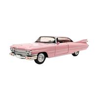 AQMUZE For Cadillac Eldorado Biarritz Classic Vintage 1:32 Metal Car Sound & Light Model Home Fashion Decoration Birthday Gift(Pink)
