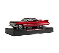 AQMUZE For Cadillac Eldorado Biarritz Classic Vintage 1:32 Metal Car Sound & Light Model Home Fashion Decoration Birthday Gift(Red)