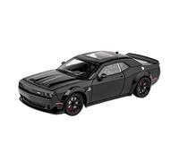 AQMUZE For Dodge Challenger SRT Hellcat 1:24 Alloy Die Casting Model Simulated Home Decor Gifts(Black)