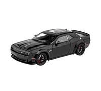 AQMUZE For Dodge Challenger SRT Hellcat Redeye 1:24 Die Cast Model Hobby Collection Home Decor Fashion Gifts(Black)