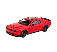 AQMUZE For Dodge Challenger SRT Hellcat Redeye 1:24 Die Cast Model Hobby Collection Home Decor Fashion Gifts(Red)