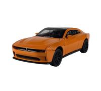 AQMUZE For Dodge Charger Daytona SRT EV Hellcat 1:32 Alloy Model Static Collection Hobby Ornaments(Orange)