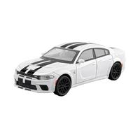 AQMUZE For Dodge Charger SRT 1:32 Metal Car Sound & Light Model Home Fashion Decoration Birthday Gift(White)