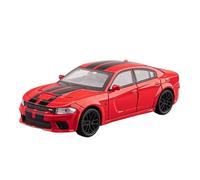 AQMUZE For Dodge Charger SRT 1:32 Metal Car Sound & Light Model Home Fashion Decoration Birthday Gift(Red)
