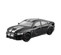 AQMUZE For Dodge Charger SRT 1:32 Metal Car Sound & Light Model Home Fashion Decoration Birthday Gift(Black)