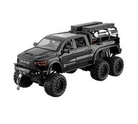AQMUZE For Dodge Mammoth RAM 1000 TRX Pickup 1:24 Alloy Model Collection Hobby Ornaments(Black)