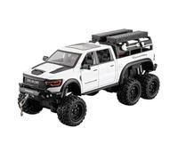 AQMUZE For Dodge Mammoth RAM 1000 TRX Pickup 1:24 Alloy Model Collection Hobby Ornaments(White)