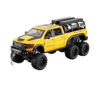 AQMUZE For Dodge Mammoth RAM 1000 TRX Pickup 1:24 Alloy Model Collection Hobby Ornaments(Yellow)