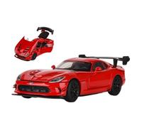 AQMUZE For Dodge Viper 1:32 Alloy Car Model Simulates Metal Gift Sound And Light(Red)