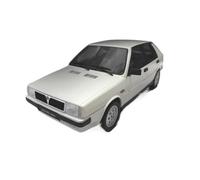 AQMUZE For Fiat Lancia Delta 1600 HF Turbo IE R86 1/18 Static Alloy Die Casting Model Commemorative Collection