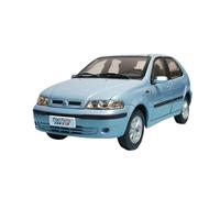 AQMUZE For Fiat Pario 1:18 Alloy Die-cast Car Model Collection Hobby Decorations Static Souvenirs(Blue)